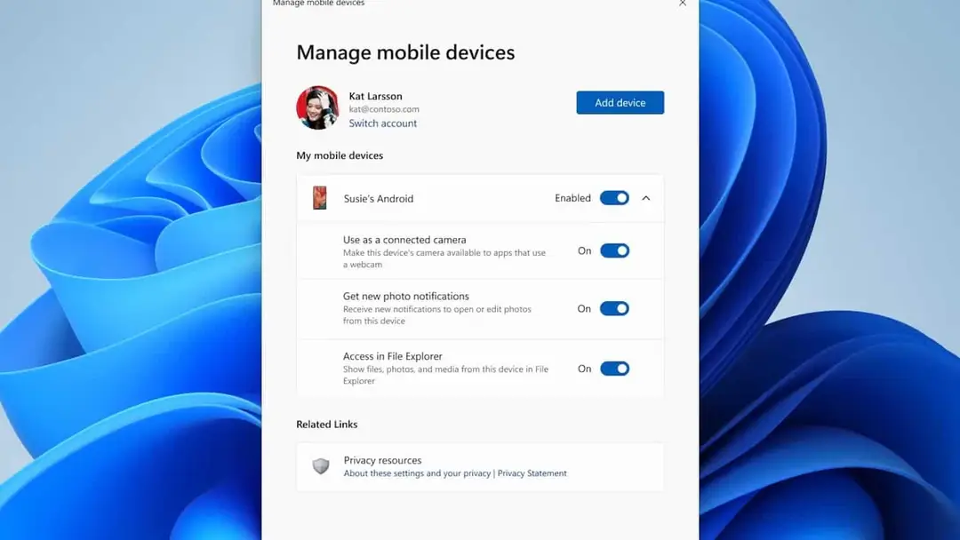 windows android fe toggle