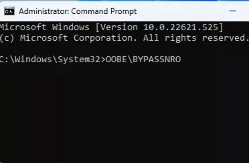 windows installation without microsoft account 3