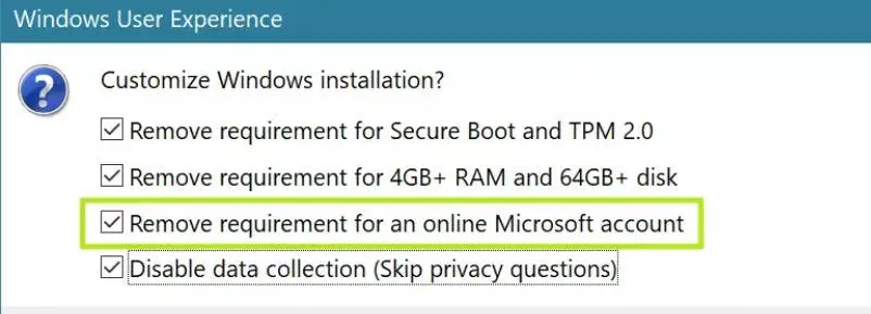 windows installtion via usb drive 3