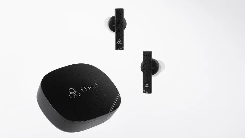 with charging case