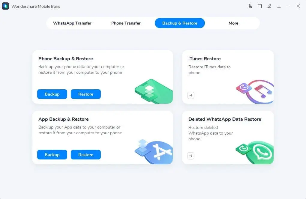 wondershare mobiletrans