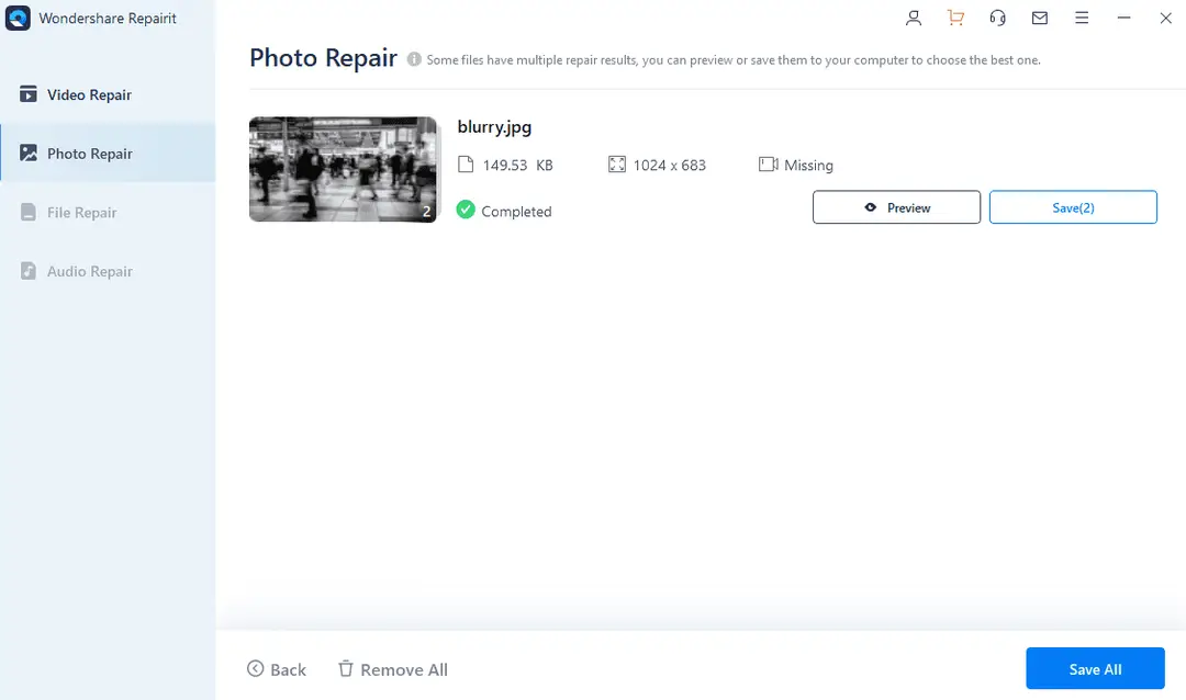 wondershare repairit a