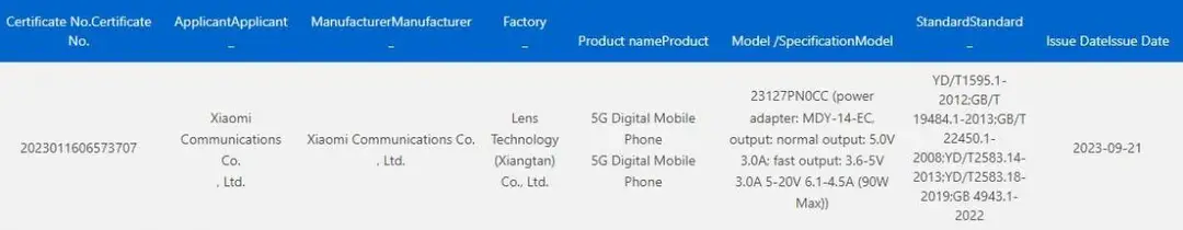 xiaomi 14