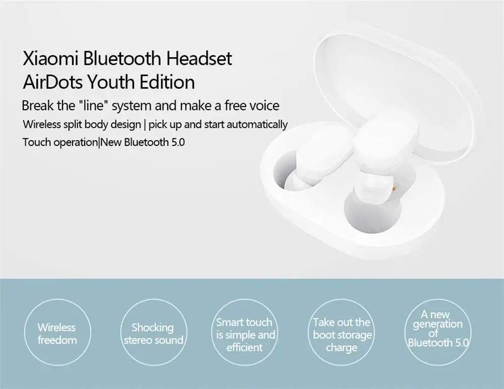 xiaomi airdots bluetooth earphones 1