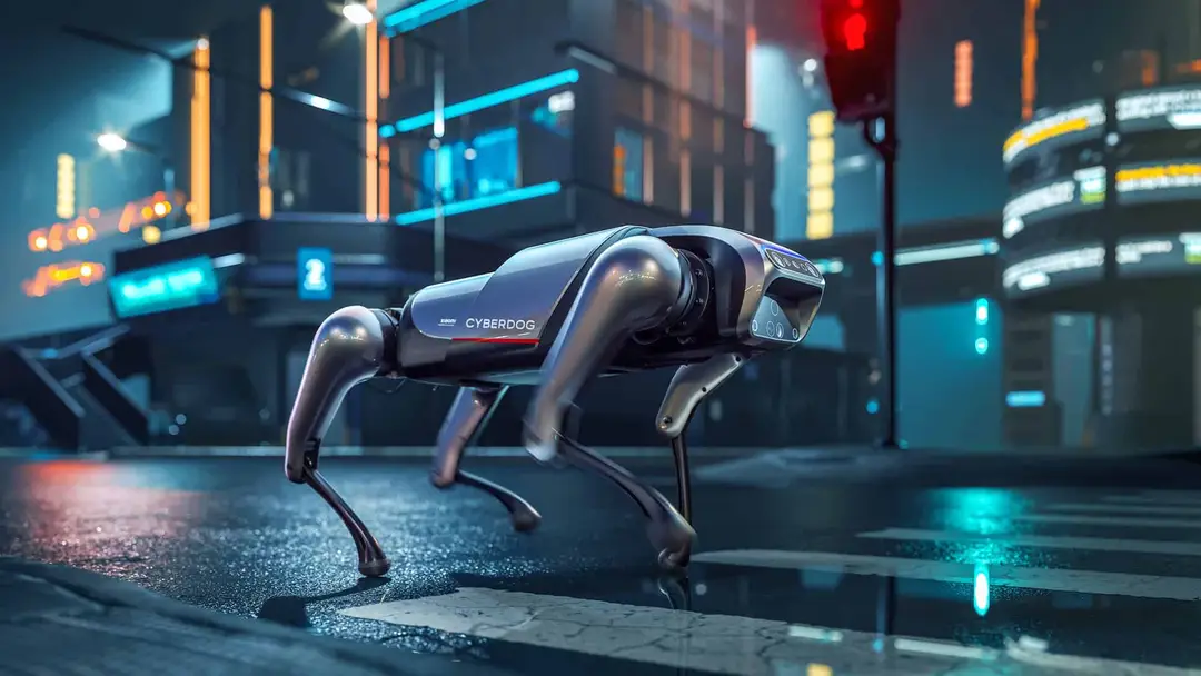 xiaomi cyberdog roboter cyberpunk
