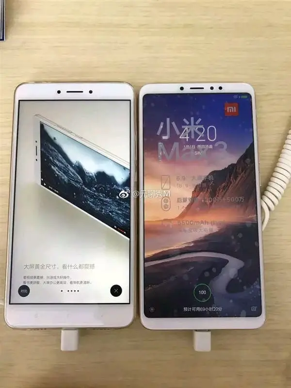 xiaomi mi max 3 vs mi max 2