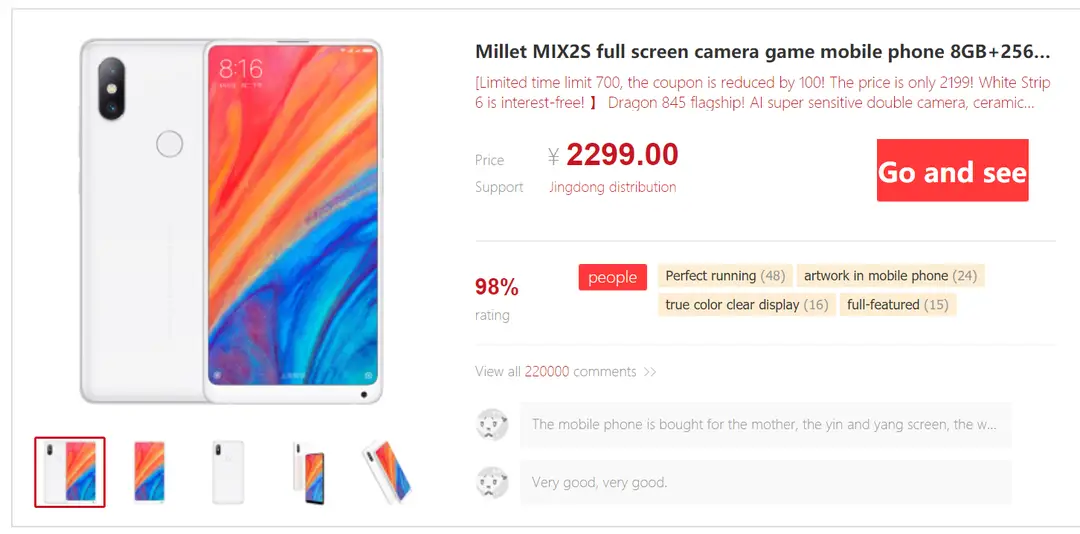 xiaomi mi mix 2s
