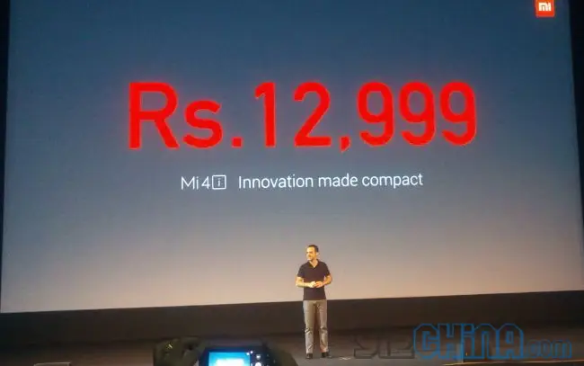xiaomi mi4i price