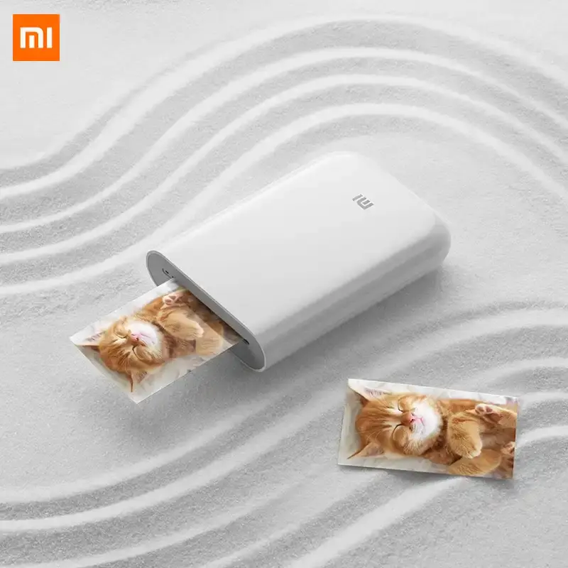xiaomi mijia ar 300dpi impressora de foto mini bolso port til com diy compartilhar imagem 500mahjpg q50