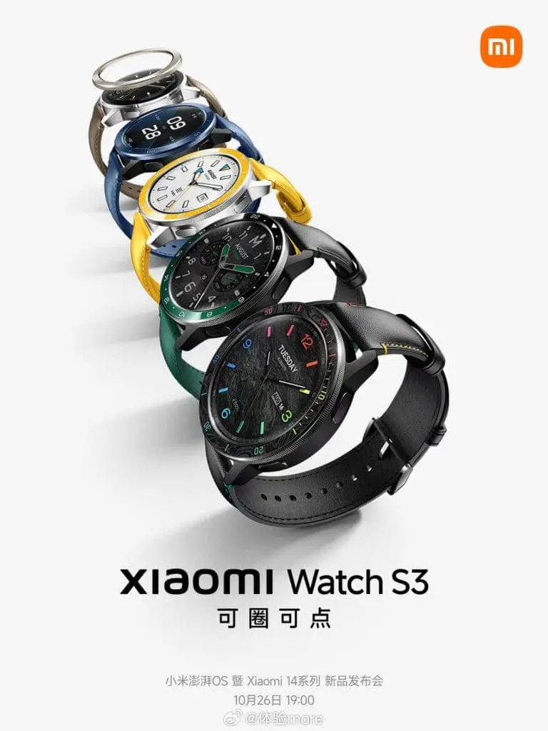 xiaomi watch s3