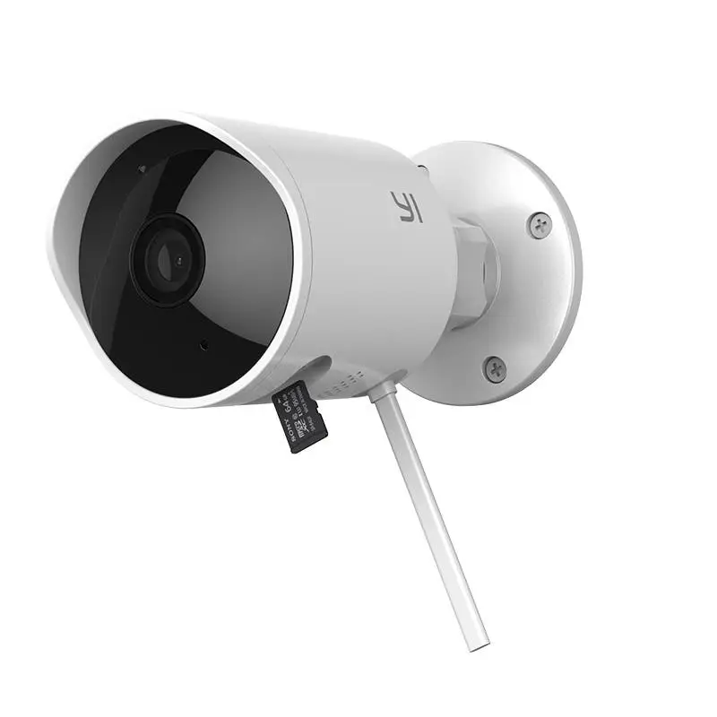 yi outdoor security camera cloud cam wireless ip 1080p resolution waterproof night vision security surveillance system