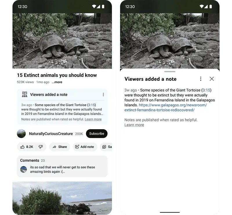 youtube write notes to videos 1