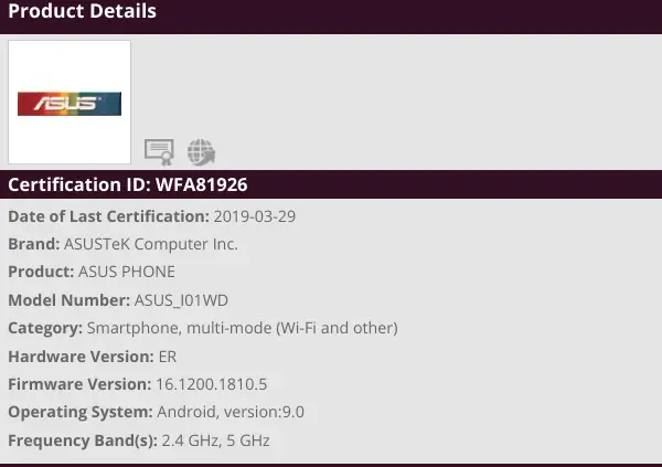 zenfone 6 wifi alliance