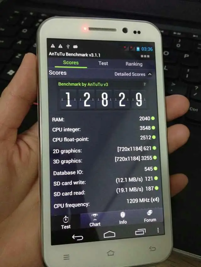 zopo 810 benchmarks