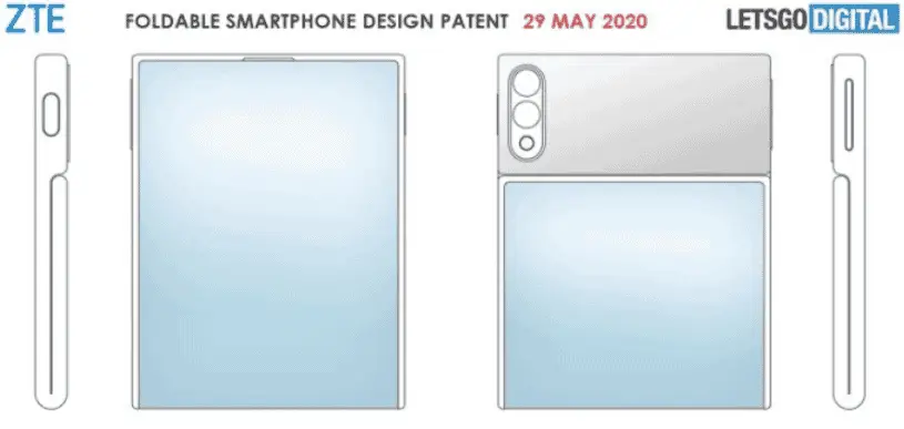 zte foldable phone