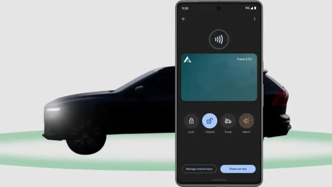 android digital car key