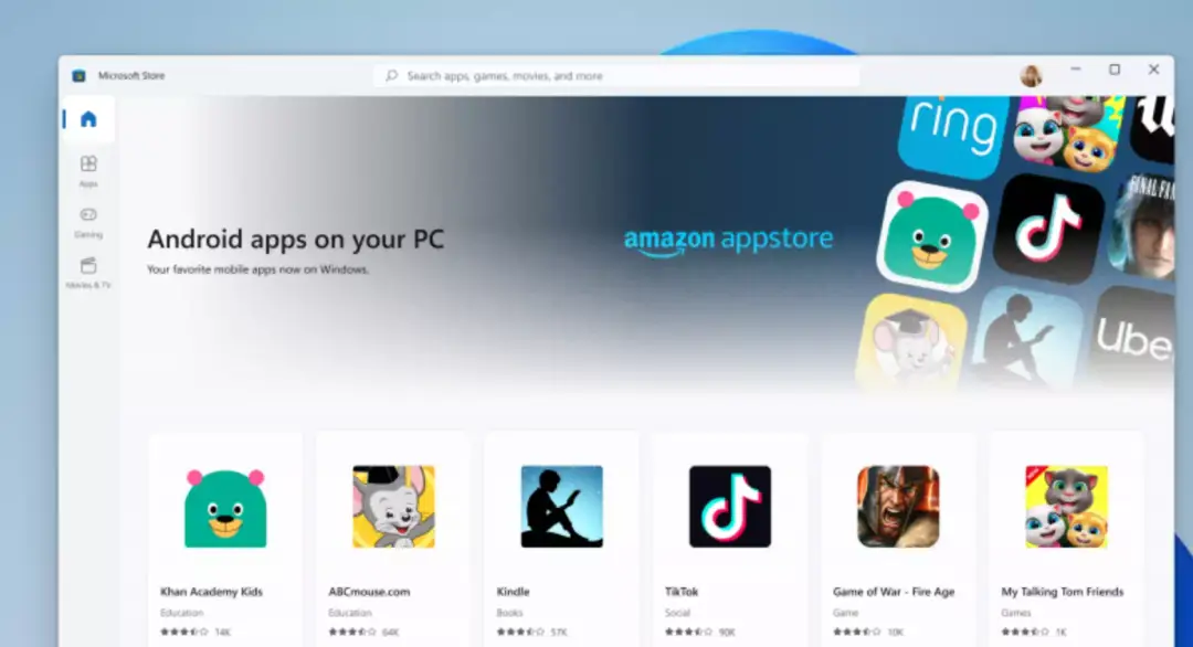 android windows 11