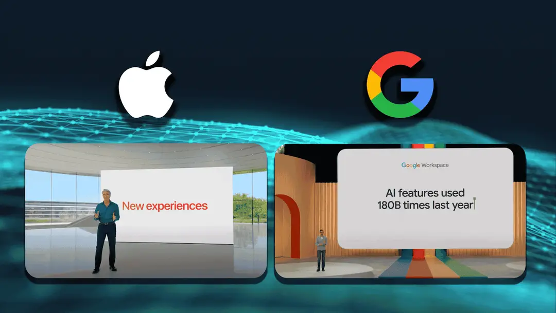 apple vs google ai