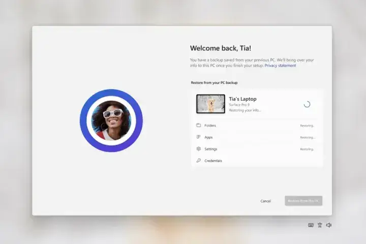 backup app