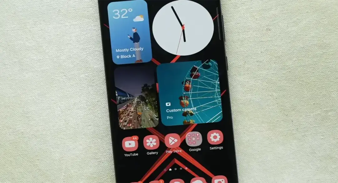 camera widget