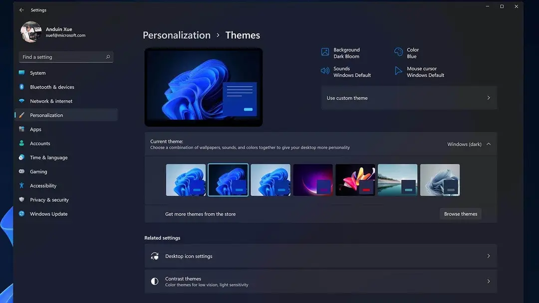 dark mode