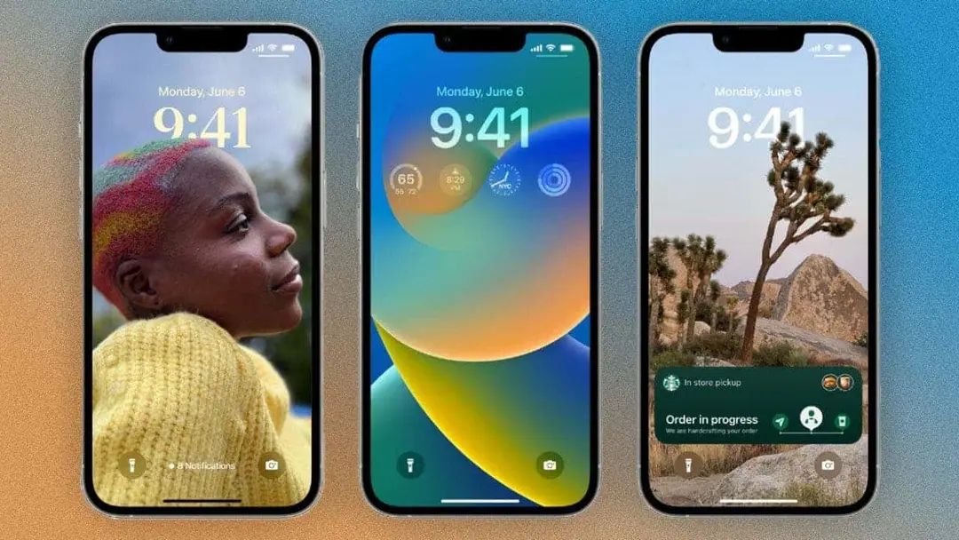 iphone lockscreen