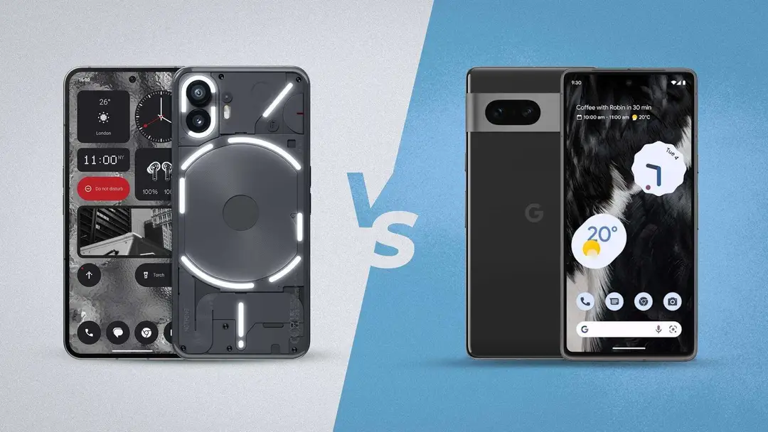 nothing phone vs pixel 7