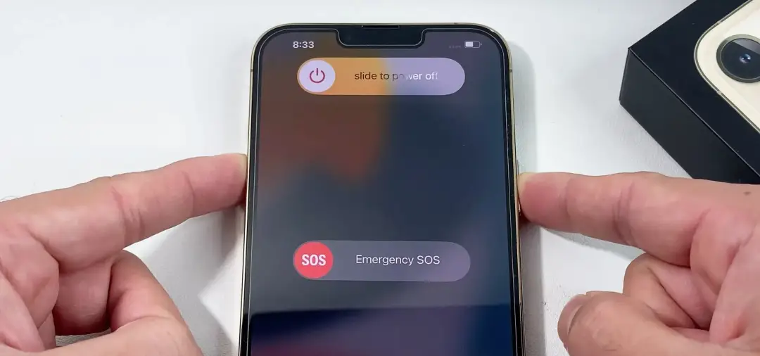 turn off iphone
