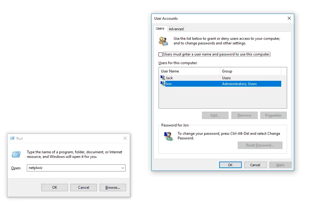 user accounts auto login windows 10 5ae0f7b1a474be00365cc57e