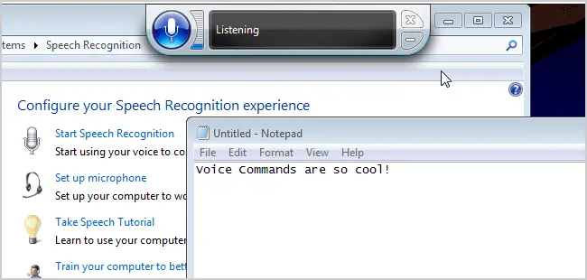 voice recognitio