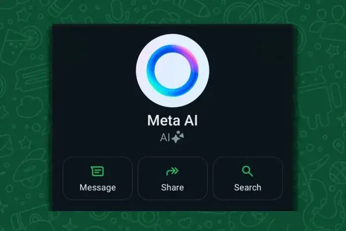 whatsapp ai meta