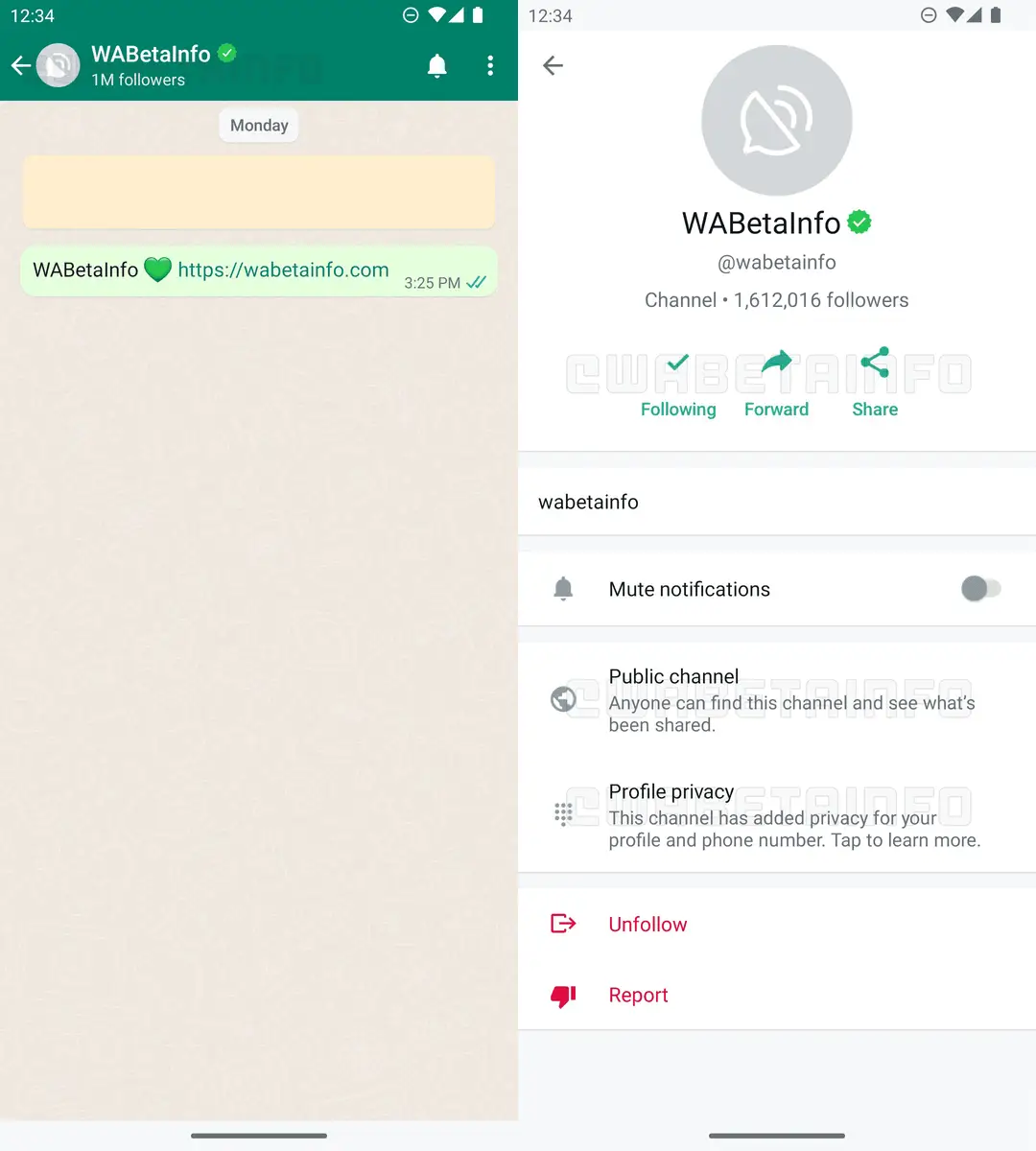 whatsapp channels