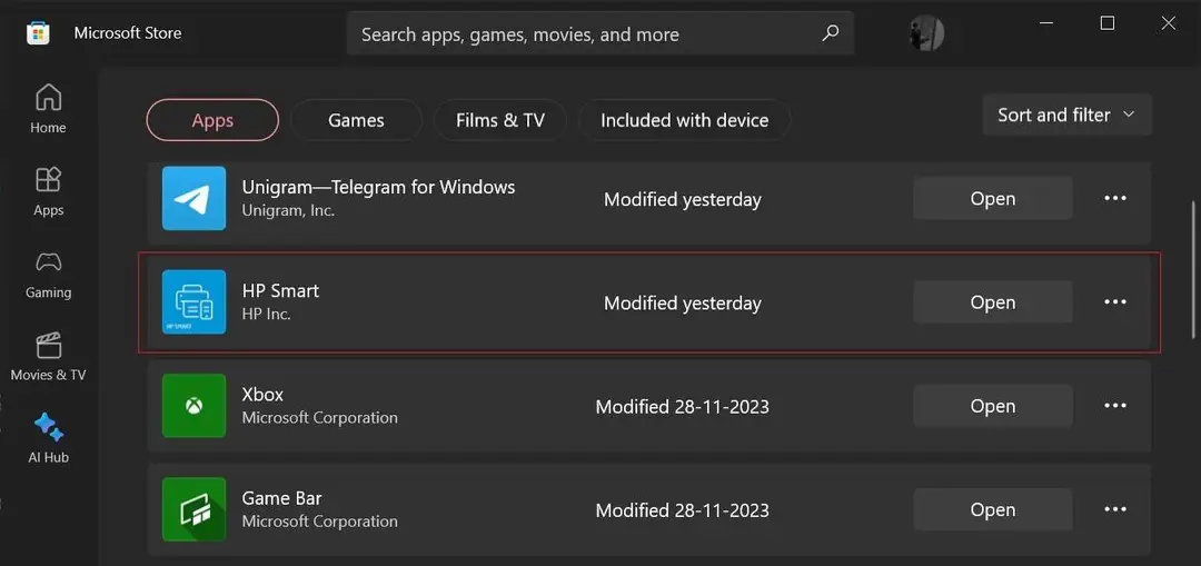 windows apps