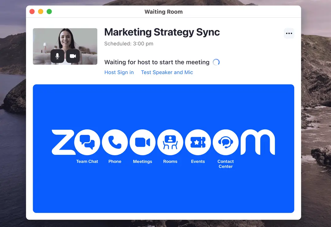 zoom test