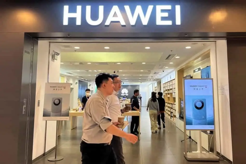 Huawei China leader