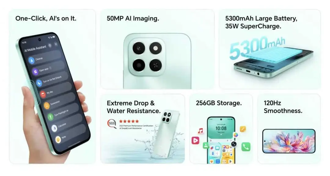 honor x6c 2