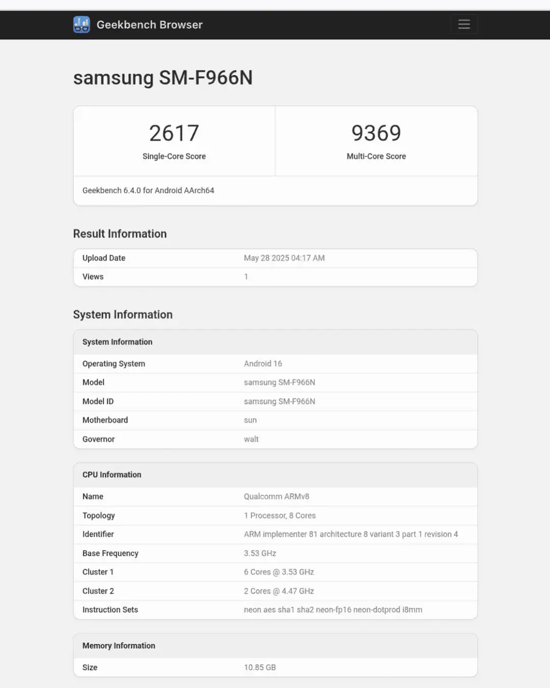 Samsung Galaxy Z Fold7