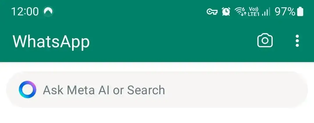 Meta AI on Whatsapp