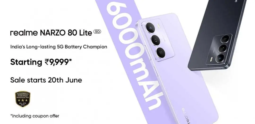 Realme Narzo 80 Lite