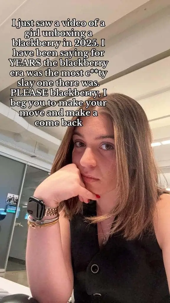 Gen Z BlackBerry