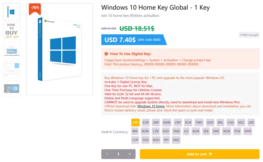 Windows Activation