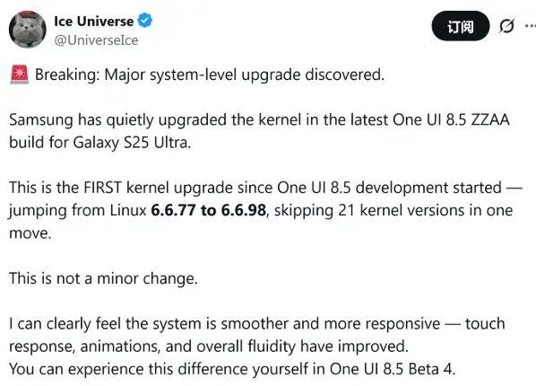 Samsung Update a