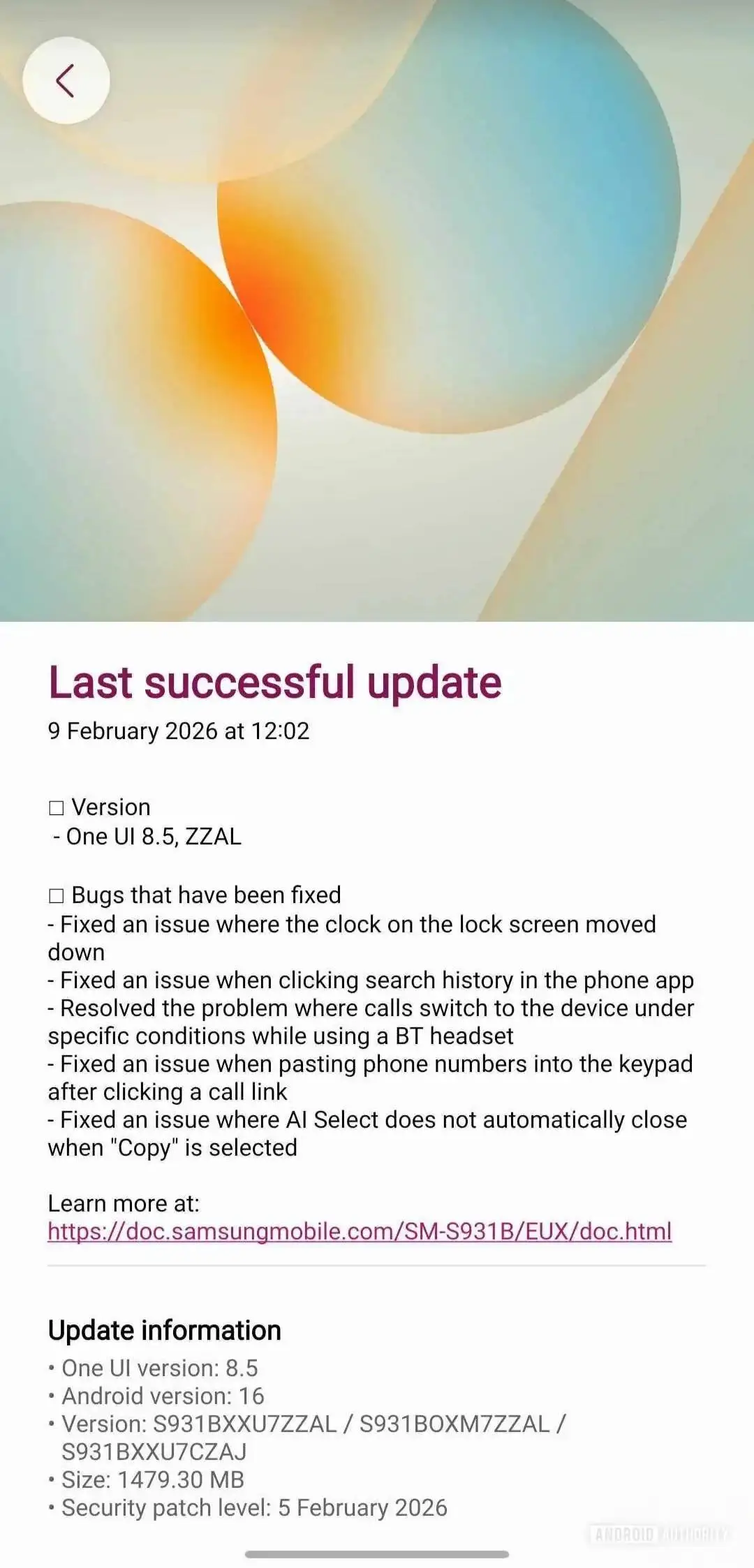 One UI 8.5 Beta 4