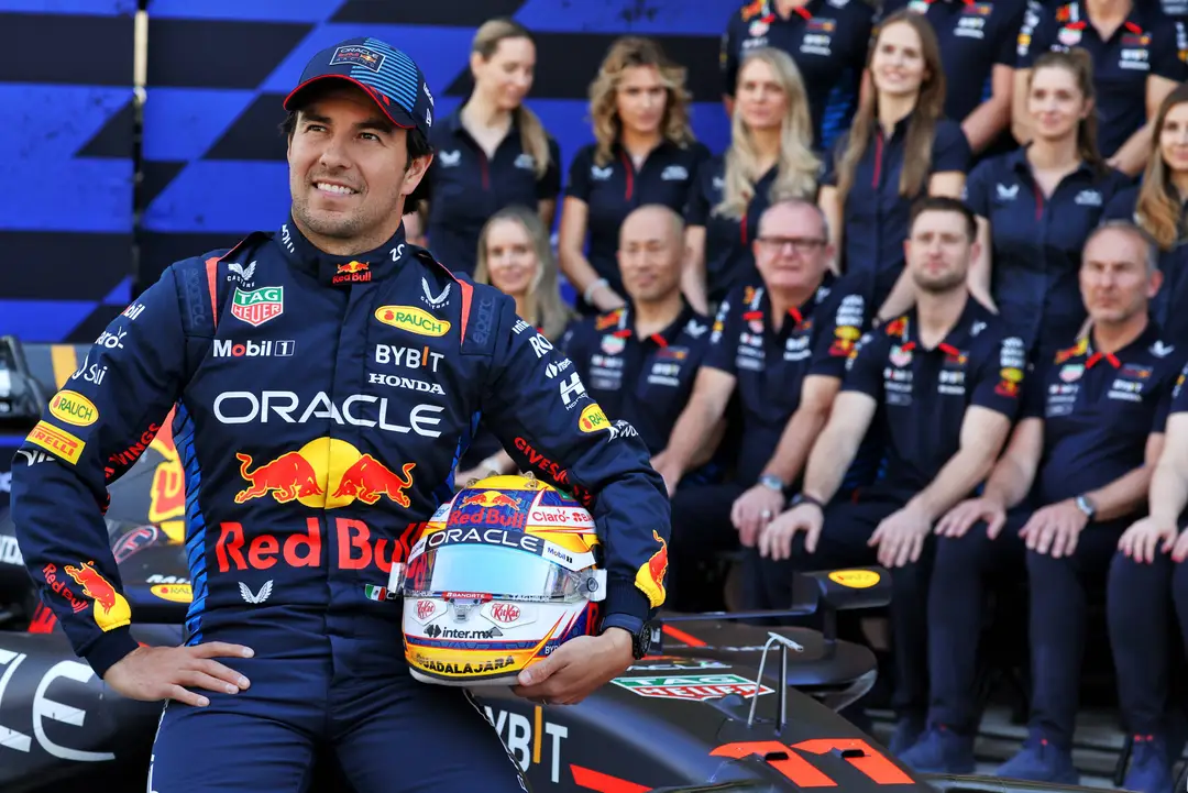 Sergio Perez bij Red Bull Racing