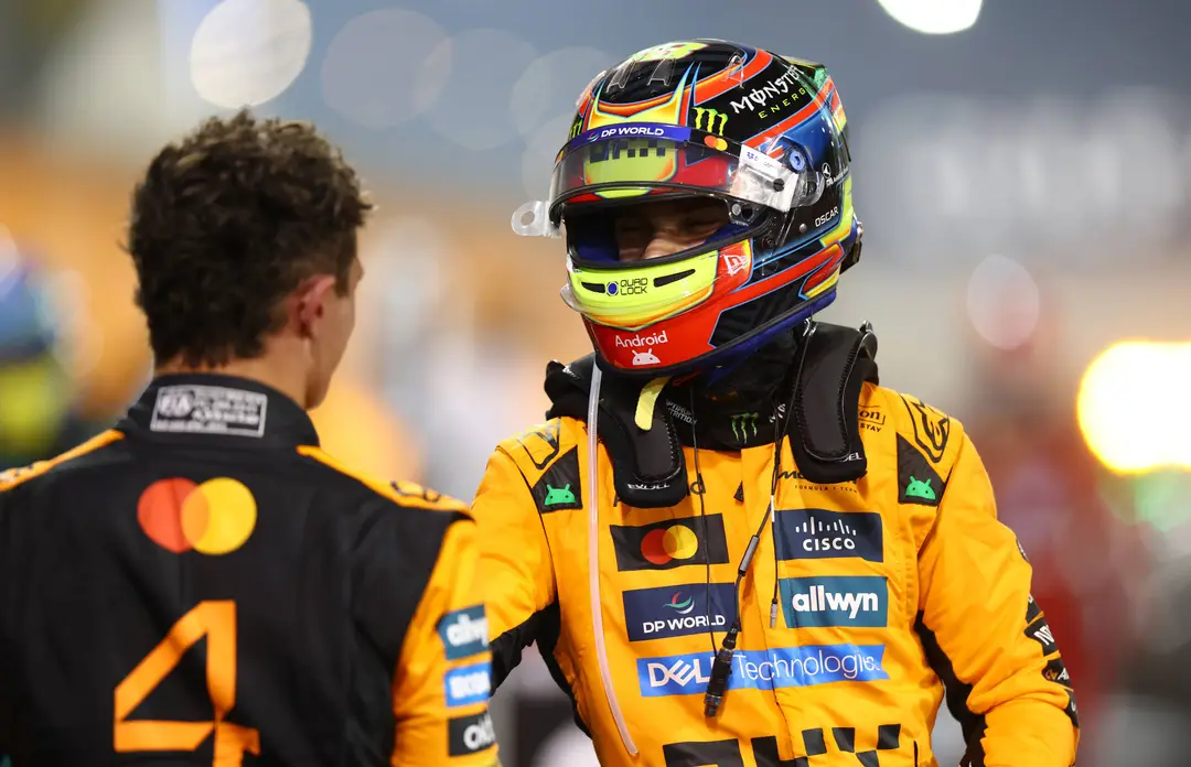 norris en piastri in bahrein