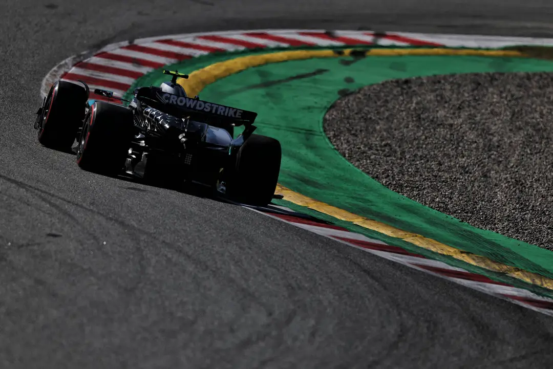 andrea kimi antonelli in the f1 spanish grand prix