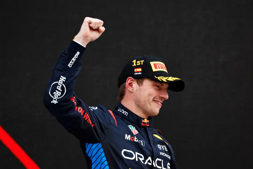 Max Verstappen wint GP Spanje
