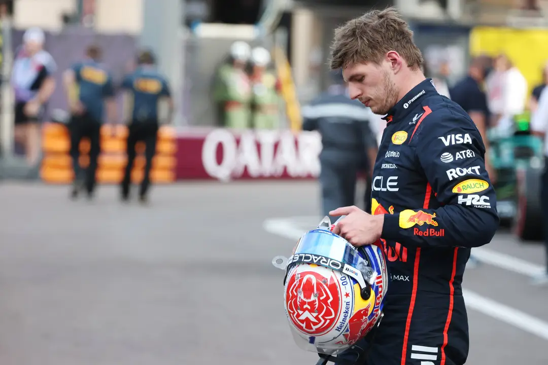 Max Verstappen in Monaco