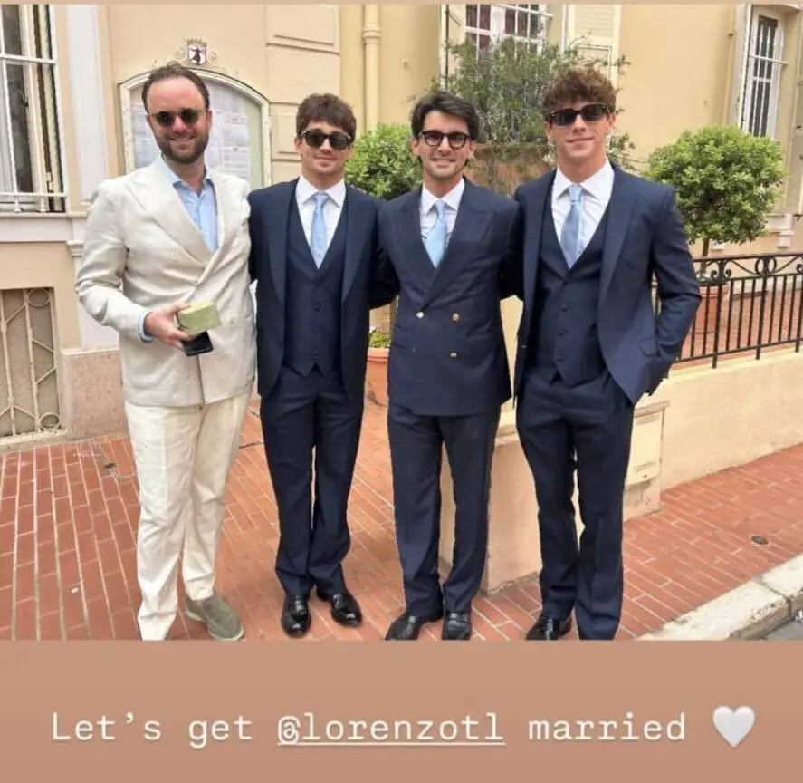Photo shared via Lorenzo Tolotta-Leclerc's Instagram account. 