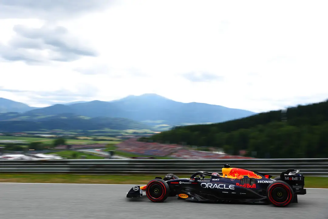 Max Verstappen in Oostenrijk